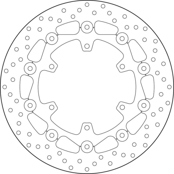 Disque Frein Flottant Brembo 78B40894