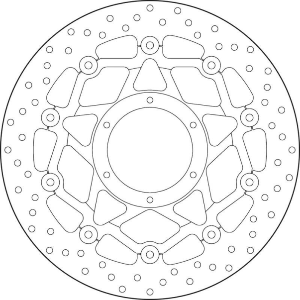 Disque Frein Flottant Brembo 78B40895
