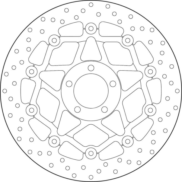 Floating Brake Disc Brembo 78B408A1