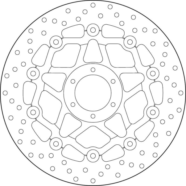 Disco Travão Flotante Brembo 78B408A3