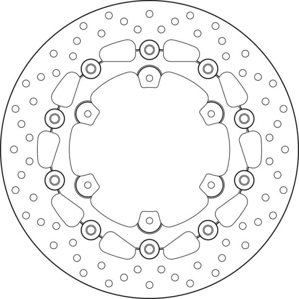 Floating Brake Disc Brembo 78B408A5