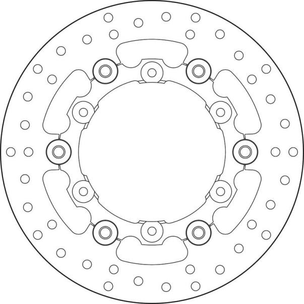 Floating Brake Disc Brembo 78B408A9