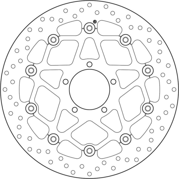 Disco Travão Flotante Bremboâ 78B409B3