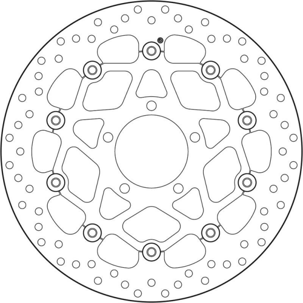 Disque Frein Flottant Bremboâ 78B408B5