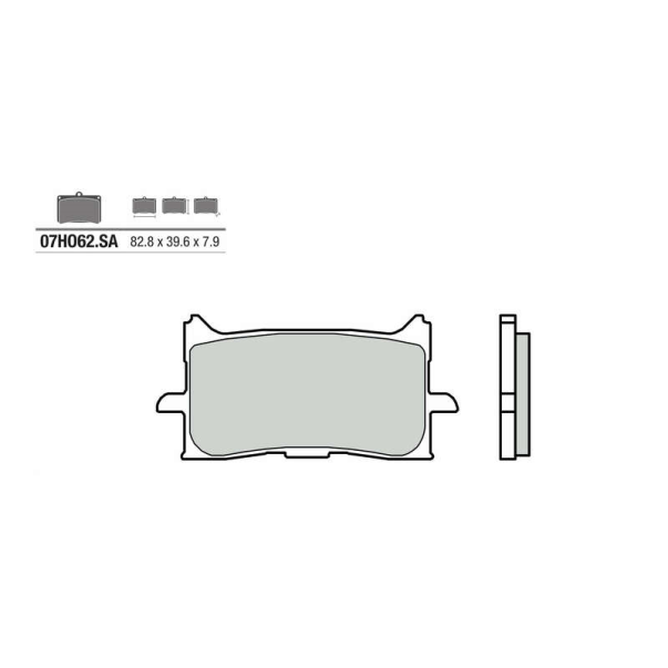 Sintered Brake Pads Brembo 07Ho62Sa