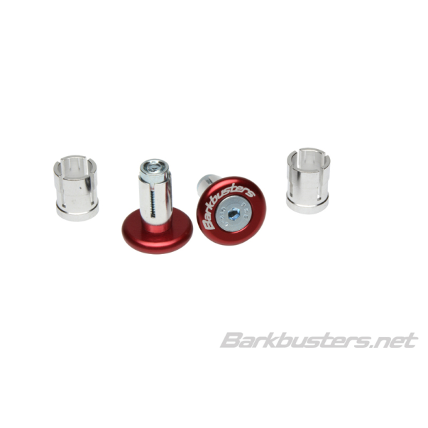 Barkbusters Handlebar End Weights Red
