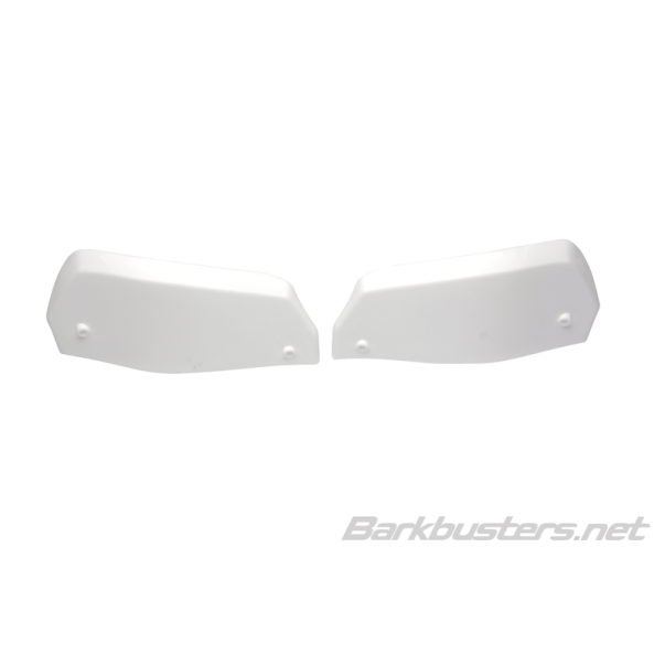Kit de déflecteurs Barkbusters VPS blanc