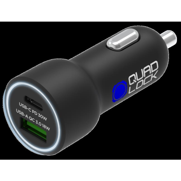 Carregador de Isqueiro Quad Lock...