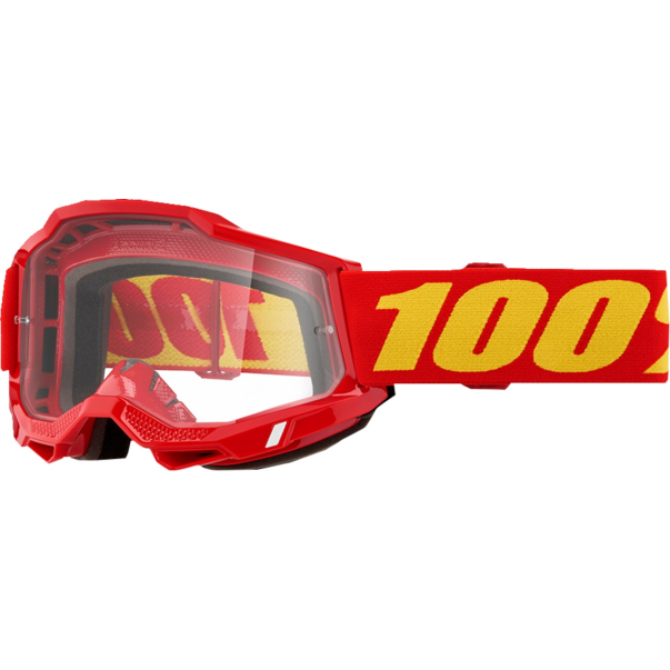 Gafas 100% Accuri 2 Red Transparente