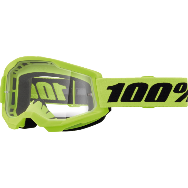 Goggles Youth 100% Strata 2 Yellow...
