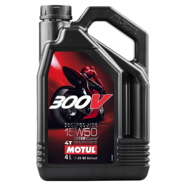 Aceite Motul 300V FL 4T 15W50 4L