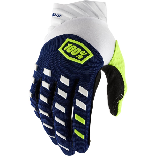 Luvas 100% Airmatic Marinho/Branco