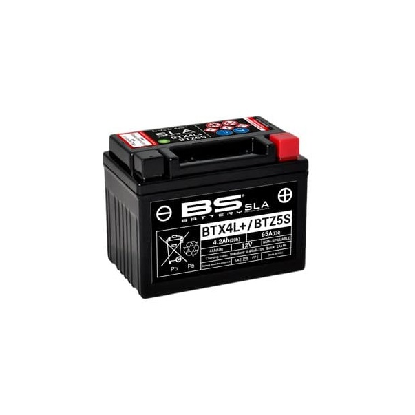 Bateria BS Battery SLA BTX4L+ / BTZ5S...