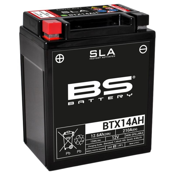 Batería BS Battery SLA BTX14AH (FA)