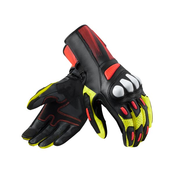 Guantes Revit Metis 2 Black-Neon Yellow