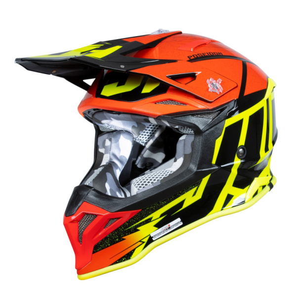 Casco Just1 J-39 Poseidon Negro /...