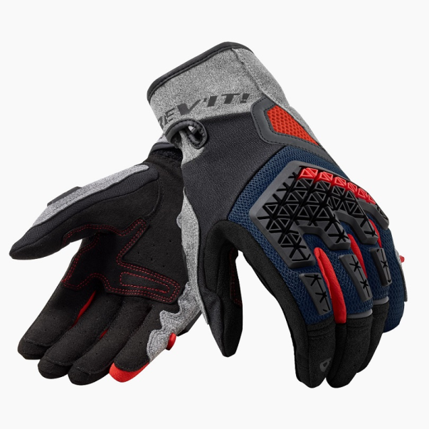 Guantes Revit Mangrove Silver-Blue