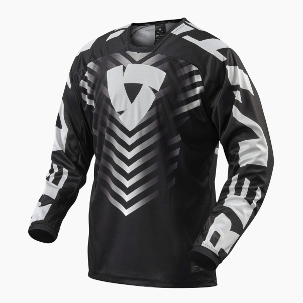 Jersey Rough Black-White