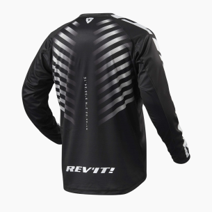 Jersey Rough Black-White 2
