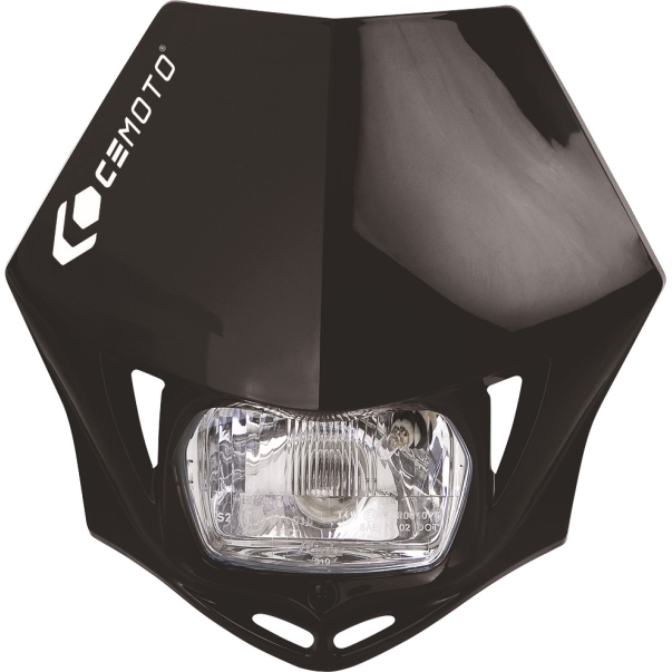 Farol Cemoto X-Fuse Preto
