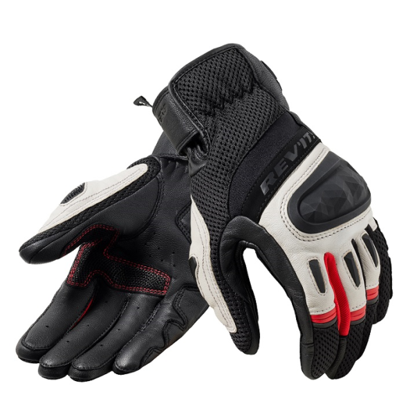 Gants Revit Dirt 4 Noir-Rouge