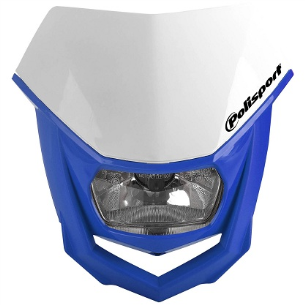 Phare Polisport Halo Bleu 2