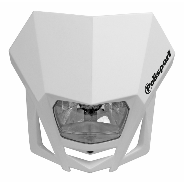 Phare Polisport LMX Blanc