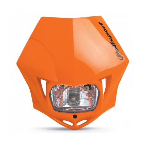 Headlight Polisport MMX Orange