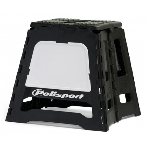Support Moto Pliable Polisport Blanc