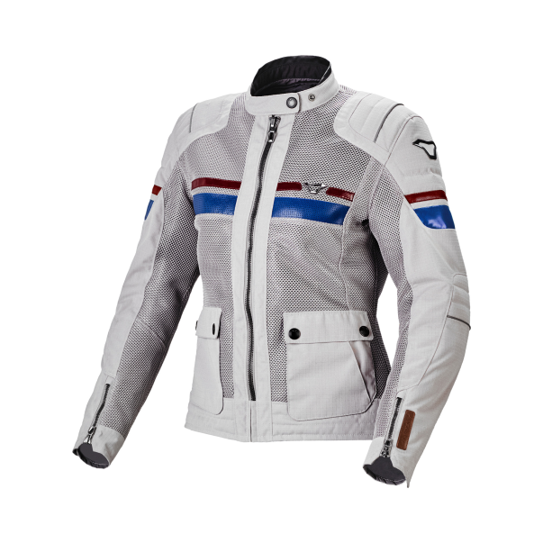 Chaqueta Mujer Macna Fluent Gris Claro