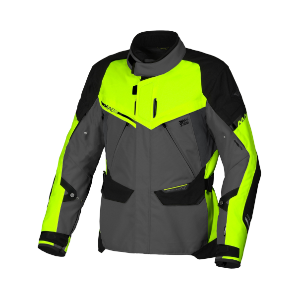 Chaqueta Macna Mundial Gris/Amarillo