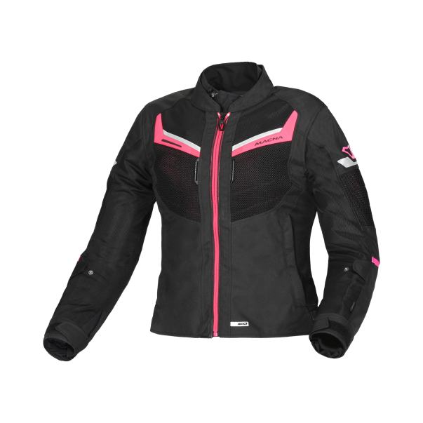 Chaqueta Mujer Macna Tondo Negro/Rosa