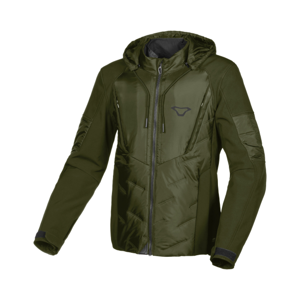 Chaqueta Macna Cocoon Verde Oscuro