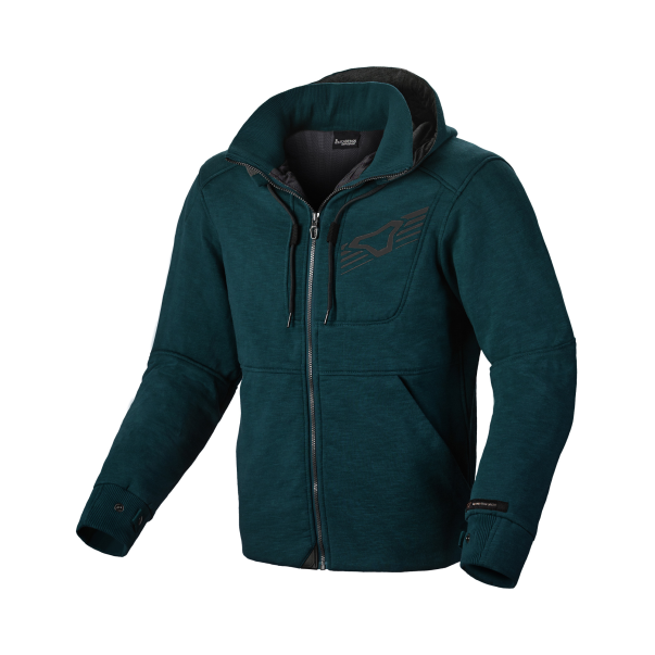 Sudadera con capucha Macna District Azul