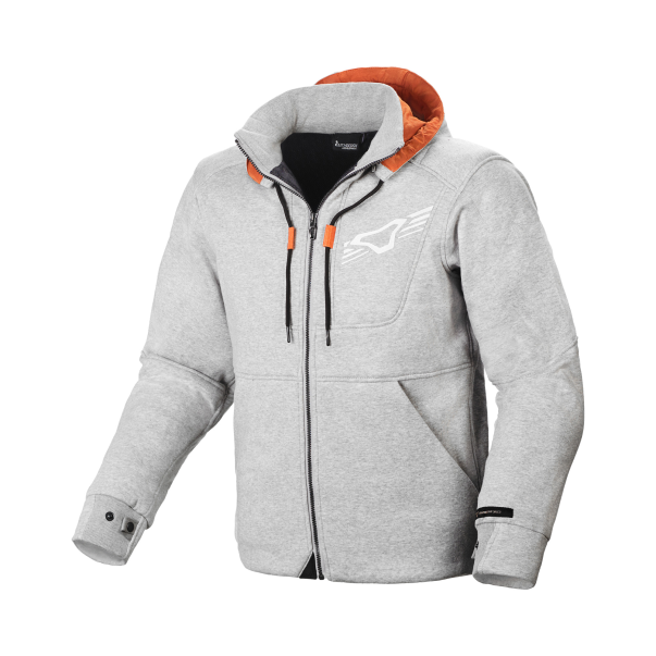 Sudadera con capucha Macna District Gris