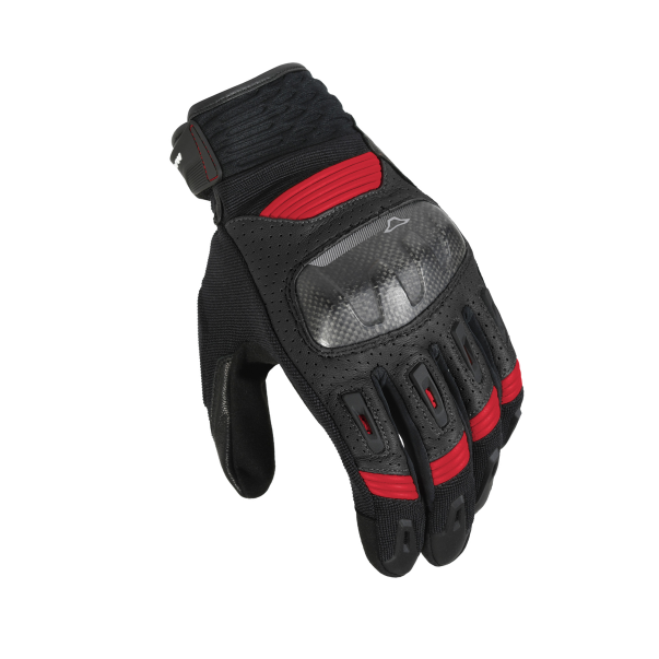 Guantes Macna Rime Negro/Rojo