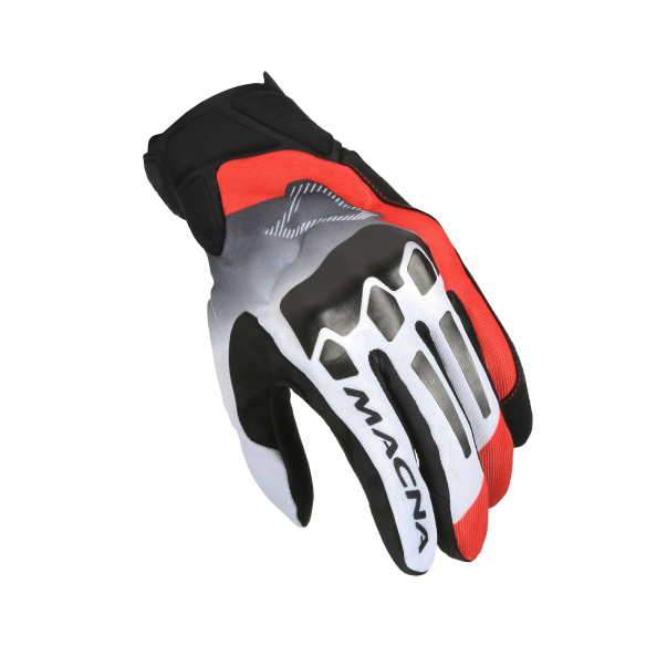 Guantes Macna Mana Blanco/Naranja