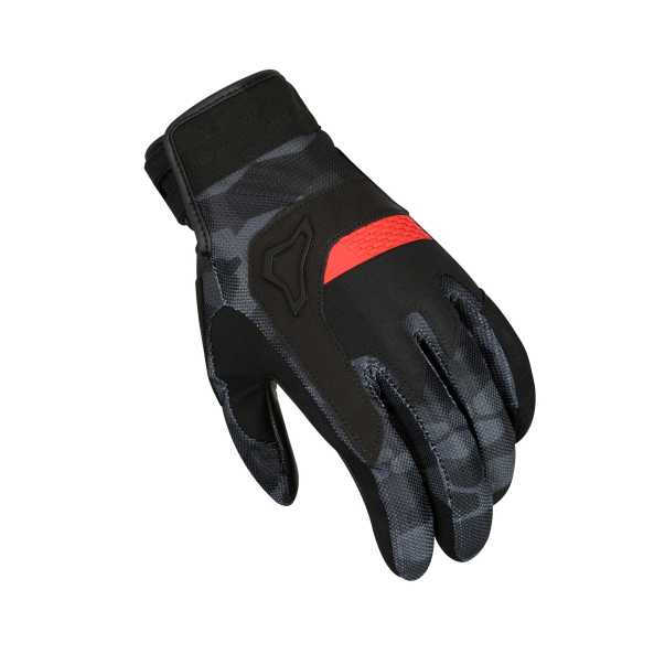 Guantes Macna Congra Gris/Rojo