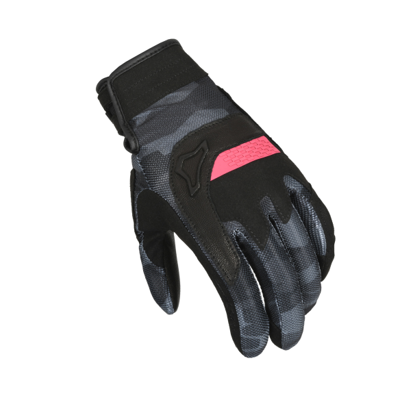 Guantes Mujer Macna Congra Negro/Rosa