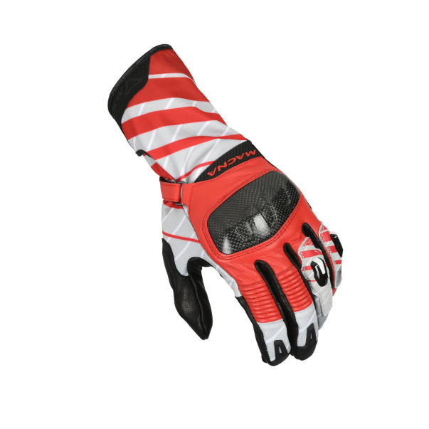 Guantes Macna Krown Gris/Rojo
