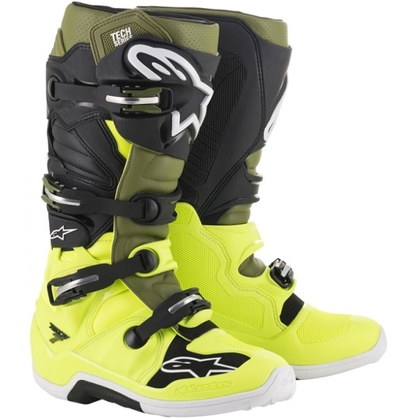 Botas Alpinestars Tech 7 Amarelo...
