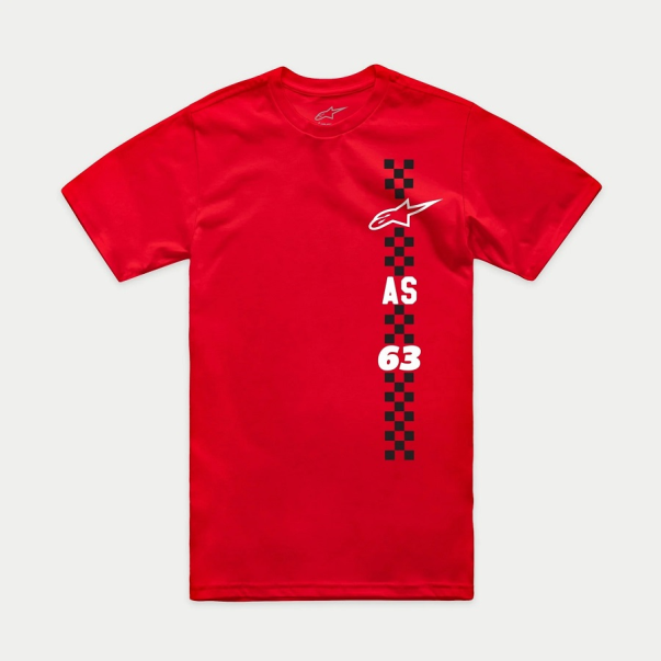 T-shirt Alpinestars Liver CSF Rouge