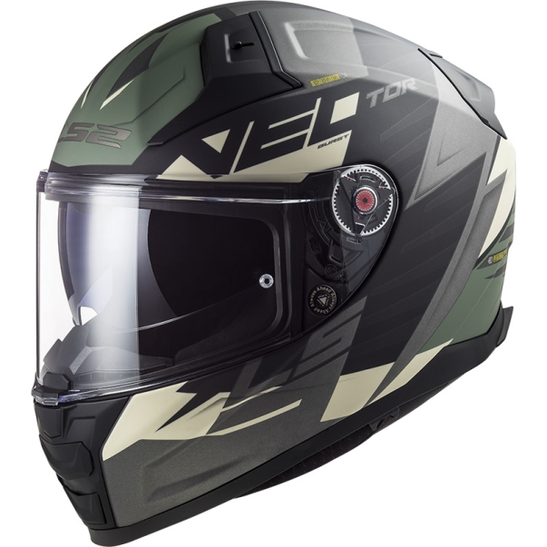 Capacete Integral LS2 FF811 Vector II...