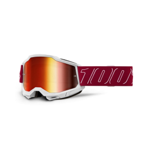 Lunettes à miroir rouge...