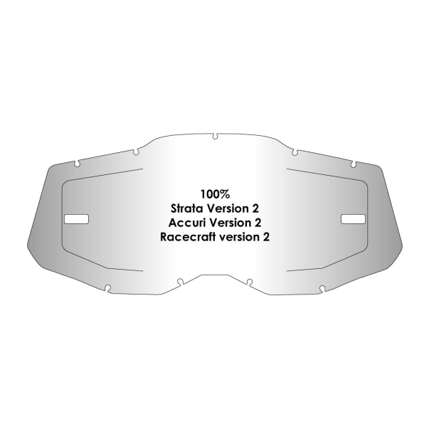 Lens Air Screen For 100% Racecraft...