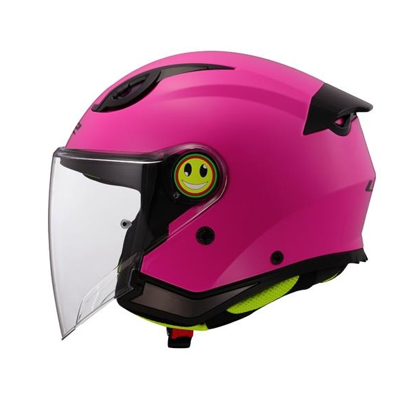 LS2 OF622 Funny II Solid Pink Jet...
