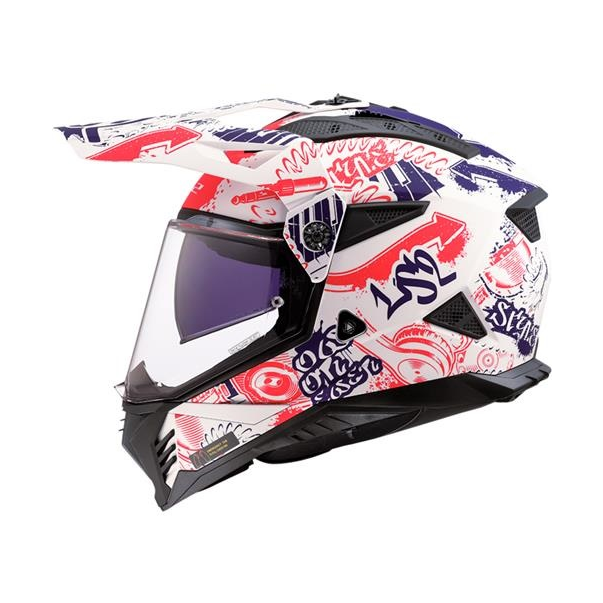 Casque Trail LS2 MX702 Pioneer II...