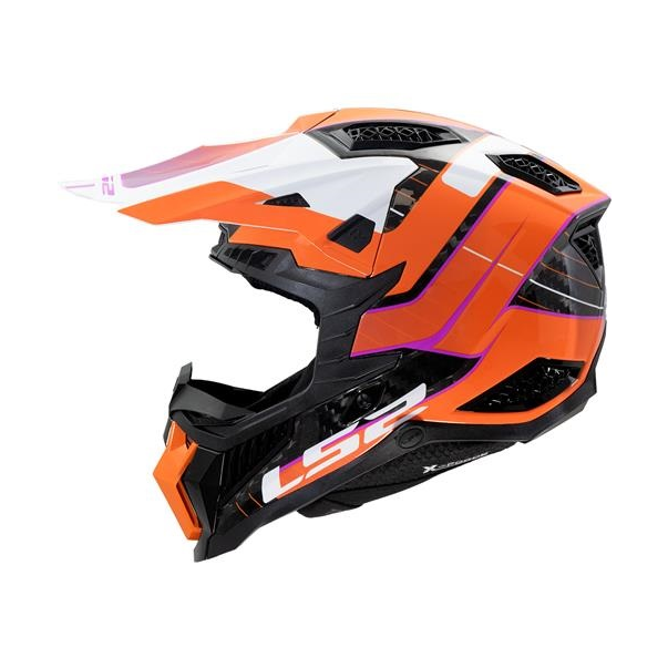 Casco MX LS2 MX703 X-Force Galuo...