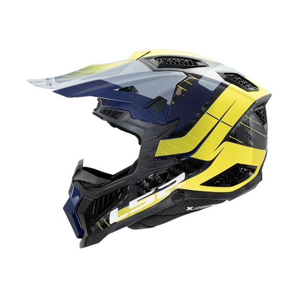 Casco MX LS2 MX703 X-Force Galuo Grey...