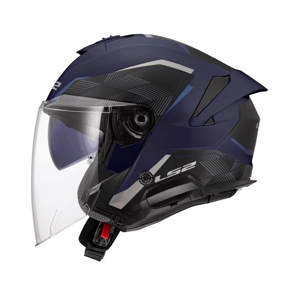 Capacete Jet LS2 OF618 Verso II Air...